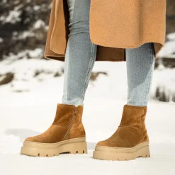 Bootie with warm lining