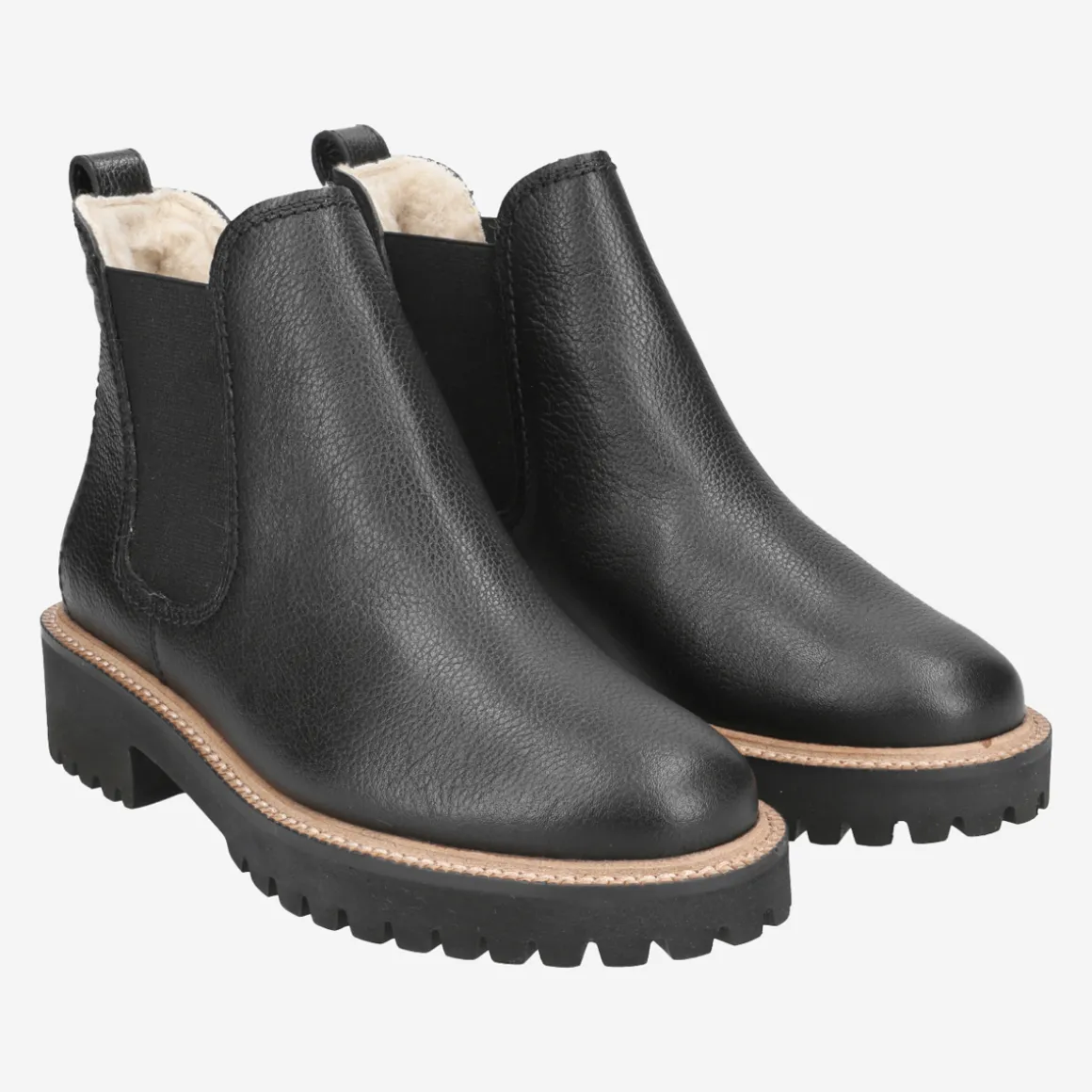 Chelsea boots with merino warm lining